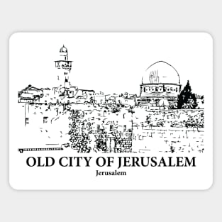 Old City of Jerusalem - Jerusalem Magnet